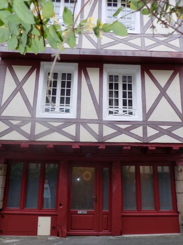 Charmant Studio A Colombages Morlaix Kültér fotó