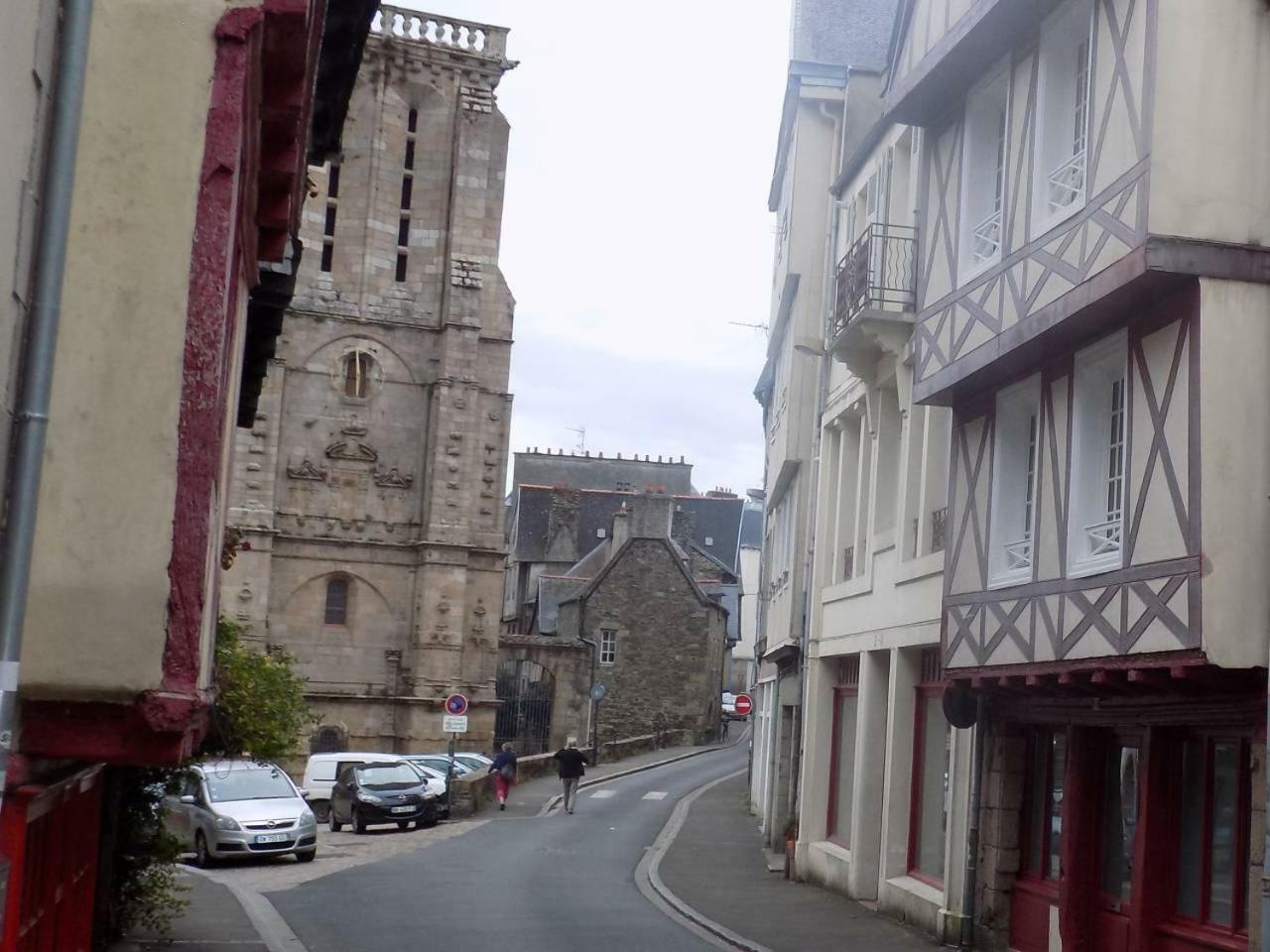 Charmant Studio A Colombages Morlaix Kültér fotó