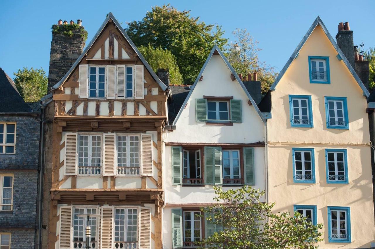 Charmant Studio A Colombages Morlaix Kültér fotó